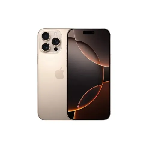 iPhone 16 Pro Max - 6.9" - Chip A18 Pro - 256GB - Cámaras 12MP/48MP - iOS - IPHONE-16PM-256-DESIERTO iPhone 16 Pro Max - 6.9" - Chip A18 Pro - 256GB - Cámaras 12MP/48MP - iOS - IPHONE-16PM-256-DESIERTO