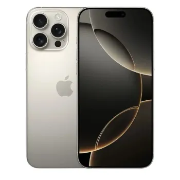 iPhone 16 Pro Max - 6.9" - Chip A18 Pro - 256GB - Cámaras 12MP/48MP - iOS - Titanio Natural - IPHONE-16PM-256-NATURAL