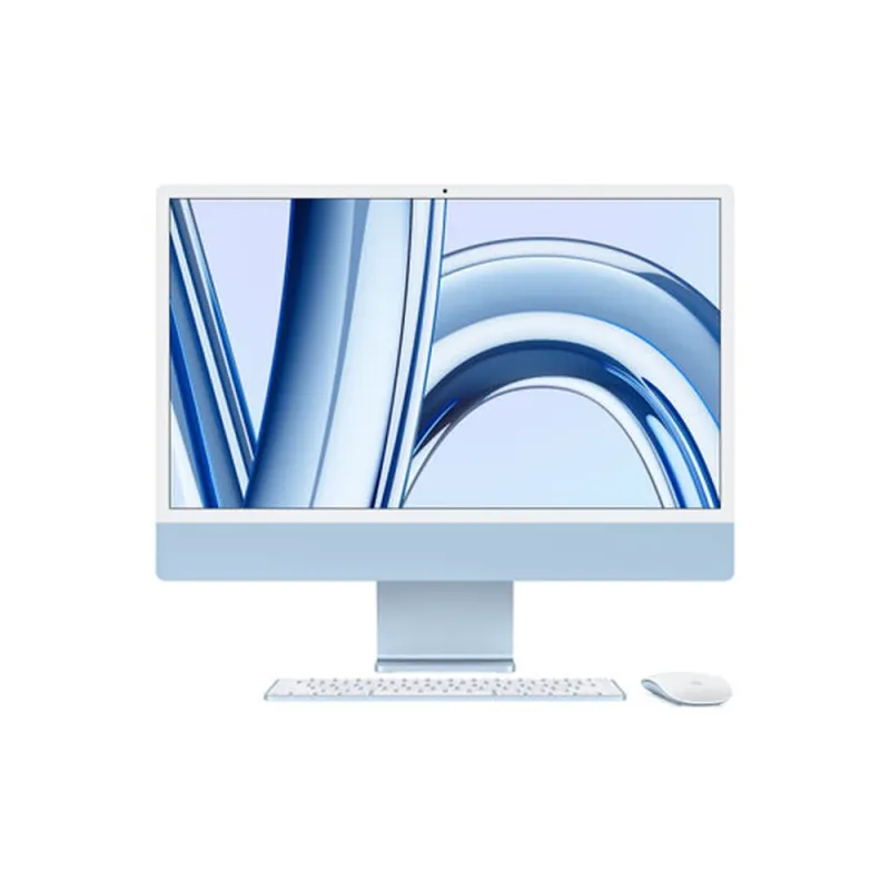 iMac - 24" - Chip M3 - 8GB - 512GB SSD - macOS - Azul - MQRR3E/A