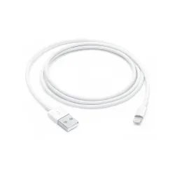 Cable Apple - Lightning a USB - 1M - Blanco - MUQW3AM/A