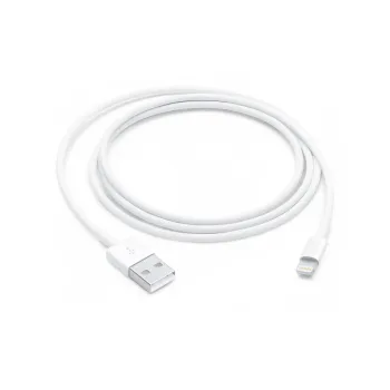 Cable Apple - Lightning a USB - 1M - Blanco - MUQW3AM/A