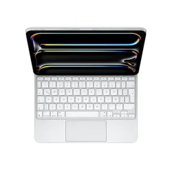 Teclado Apple Magic Keyboard - Español - Blanco - para iPad Pro de 11" (M4) - MWR03LA/A Teclado Apple Magic Keyboard - Español - Blanco - para iPad Pro de 11" (M4) - MWR03LA/A