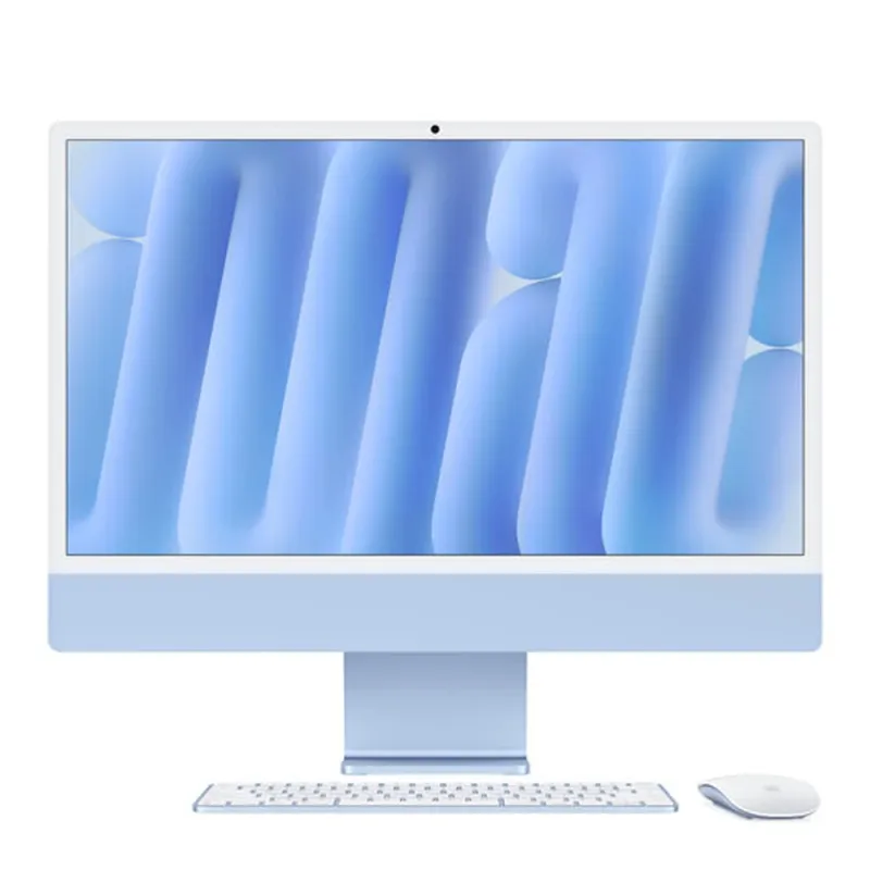 iMac - 24" - Chip M4 - 16GB - 256GB SSD - 10 GPU - MacOS - Azul - MWV13E/A