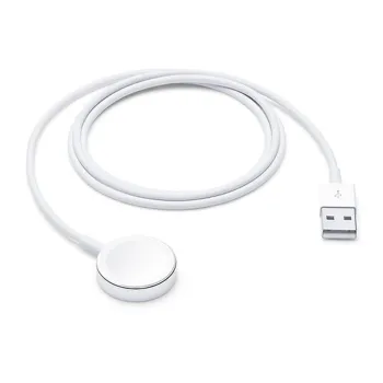 Cargador Apple MX2E2AM/A - USB-A - Magnético - 1m - Blanco - para Apple Watch - MX2E2AM/A