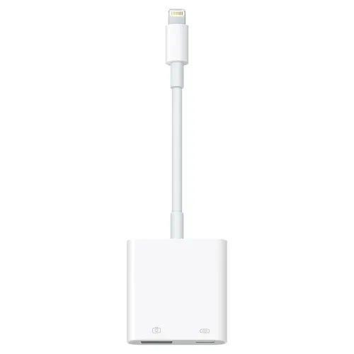 Adaptador Apple MX5J3AM/A - Lightning a USB 3 - para Cámara - Blanco - MX5J3AM/A