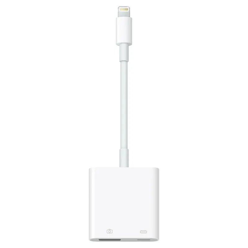 Adaptador Apple MX5J3AM/A - Lightning a USB 3 - para Cámara - Blanco - MX5J3AM/A