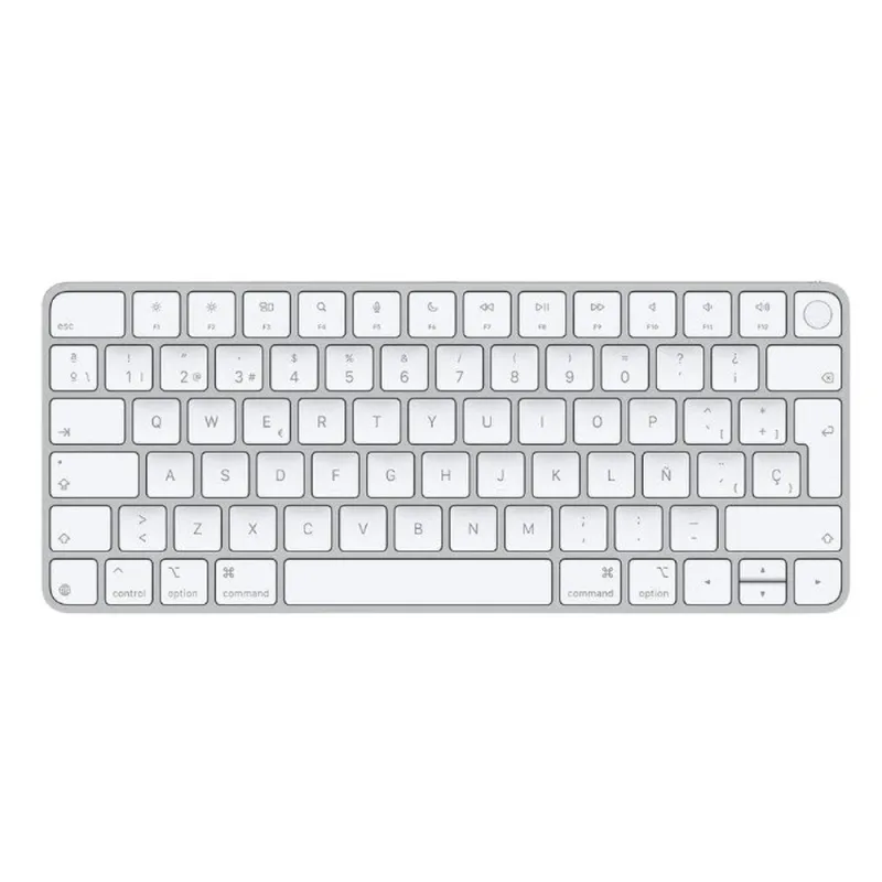 Teclado Apple Magic Keyboard - Español España - Touch ID - Blanco - MXCK3EZ/A