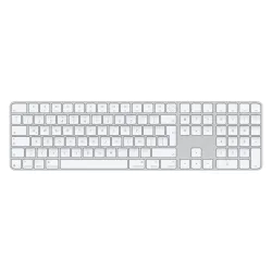 Teclado Apple Magic Keyboard - Español LATAM - Touch ID - Blanco - MXK73LE/A Teclado Apple Magic Keyboard - Español LATAM - Touch ID - Blanco - MXK73LE/A
