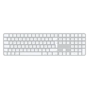 Teclado Apple Magic Keyboard - Español LATAM - Touch ID - Blanco - MXK73LE/A