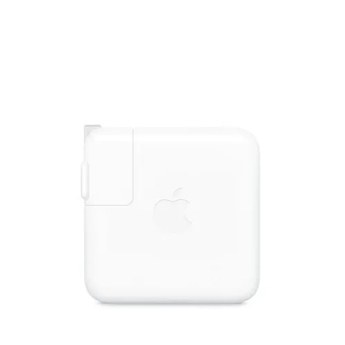 Adaptador de Corriente Apple MXN53AM/A - 70W - USB-C - Blanco - MXN53AM/A