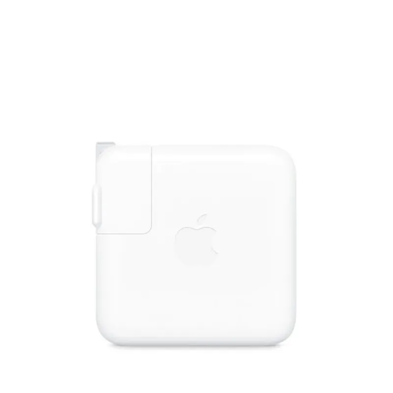 Adaptador de Corriente Apple MXN53AM/A - 70W - USB-C - Blanco - MXN53AM/A