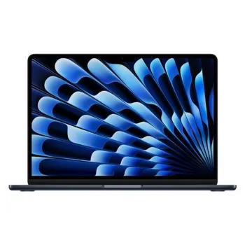 Apple MacBook Air con Chip M2, Memoria RAM 24GB, SSD 512GB, Pantalla Retina 13.6 Pulgadas, Color Medianoche, Ultraligera, Potente y Eficiente para Profesionales - Z1HN0E/A