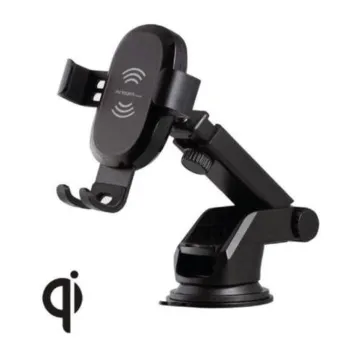 Cargador Inalámbrico ArgomTech ARG-AC-0160BK - 10W - para Auto - ARG-AC-0160BK