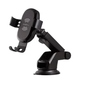 Cargador Inalámbrico ArgomTech Vortex M2 - 15W - Soporte para Smartphone - ARG-AC-0161BK