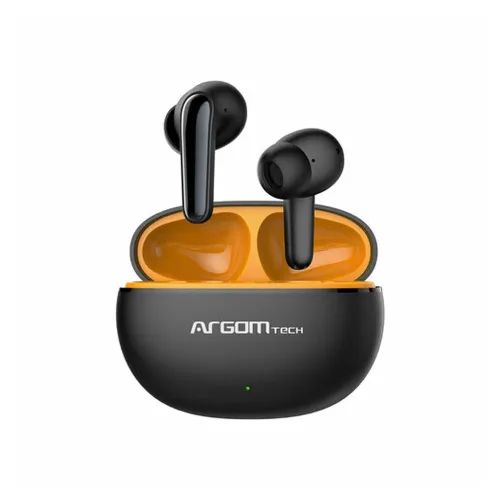 Auriculares ArgomTech Skeipods E20 - Inalámbrico - Bluetooth - Micrófono - Negro - ARG-HS-5020BK