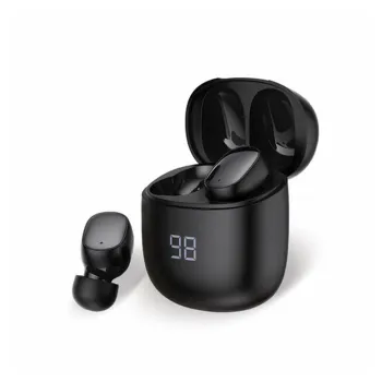 Auriculares ArgomTech Skeipods E66 - Inalámbrico - Bluetooth - Micrófono - Negro - ARG-HS-5066BK