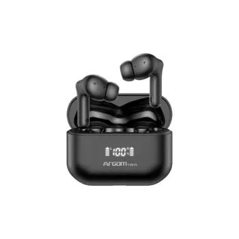 Auriculares ArgomTech SkeiPods E86 - Inalámbrico - Bluetooth - Micrófono - Negro - ARG-HS-5086BK