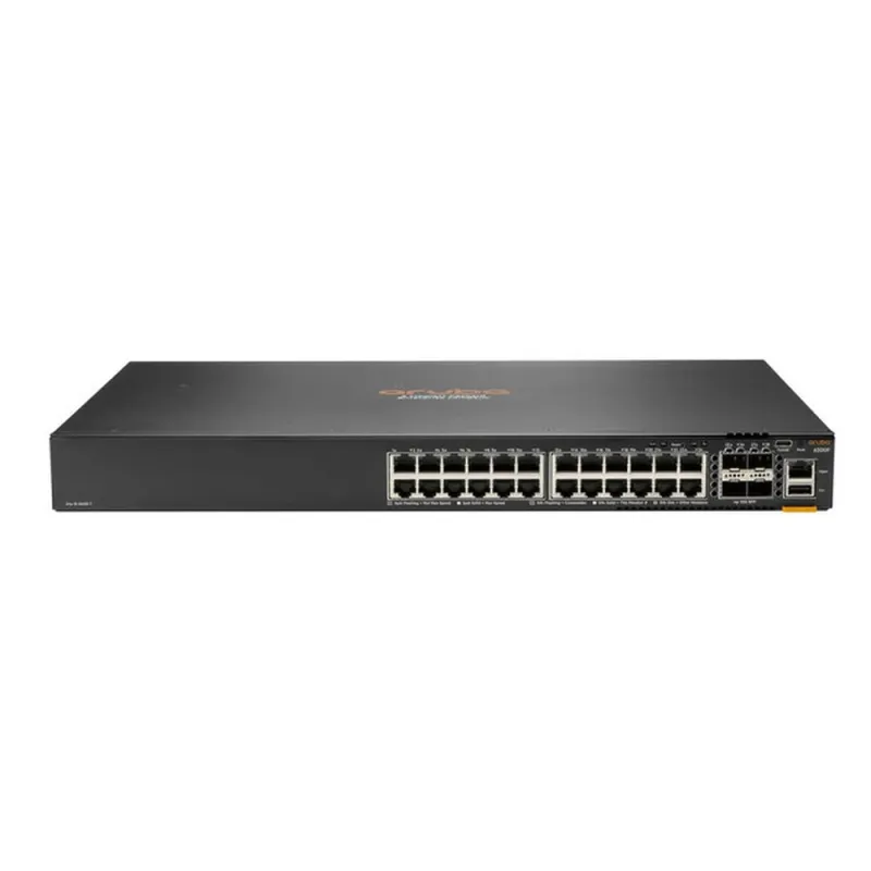Switch Aruba CX 6200F - Gigabit Ethernet - 24 Puertos PoE - 4 SFP - Gestionado - JL725B