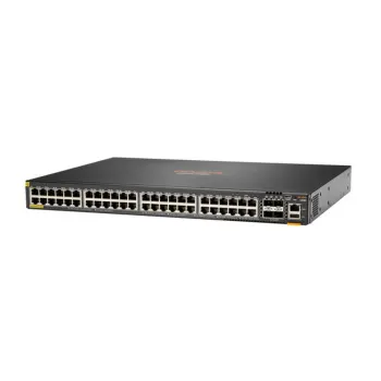 Switch Aruba 6200F - Gigabit Ethernet - 48 Puertos PoE - 4 Puertos SFP - Gestionado - JL727B