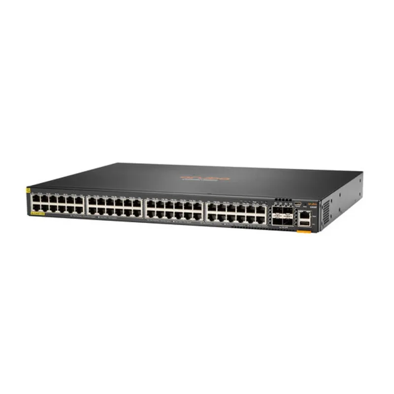 Switch Aruba 6200F - Gigabit Ethernet - 48 Puertos PoE - 4 Puertos SFP - Gestionado - JL727B