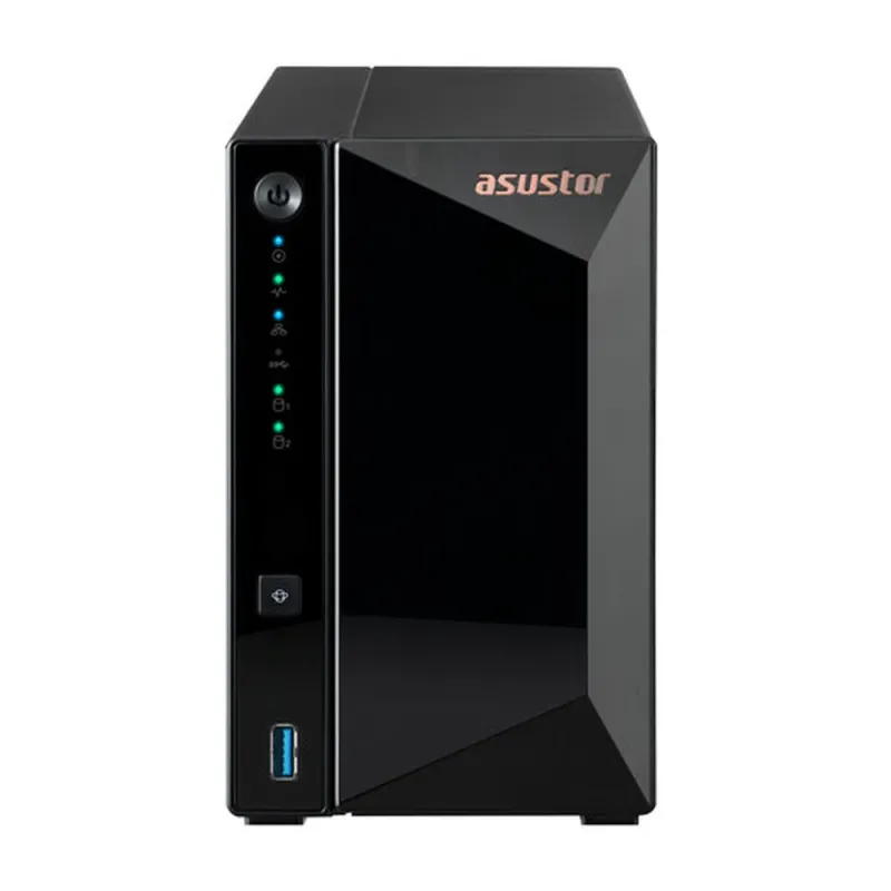 NAS Asustor Drivestor 2 Pro Gen2 - 2GB - 2 Bahías - RAID 1 - No Incluye Discos - AS3302T V2