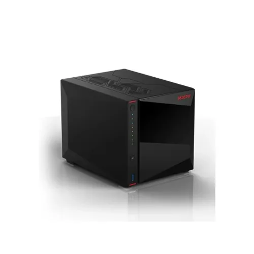 NAS Asustor Nimbustor 4 Gen 2 - Intel Celeron N5105 - 4GB - 4 Bahías - No Incluye Discos  - AS5404T