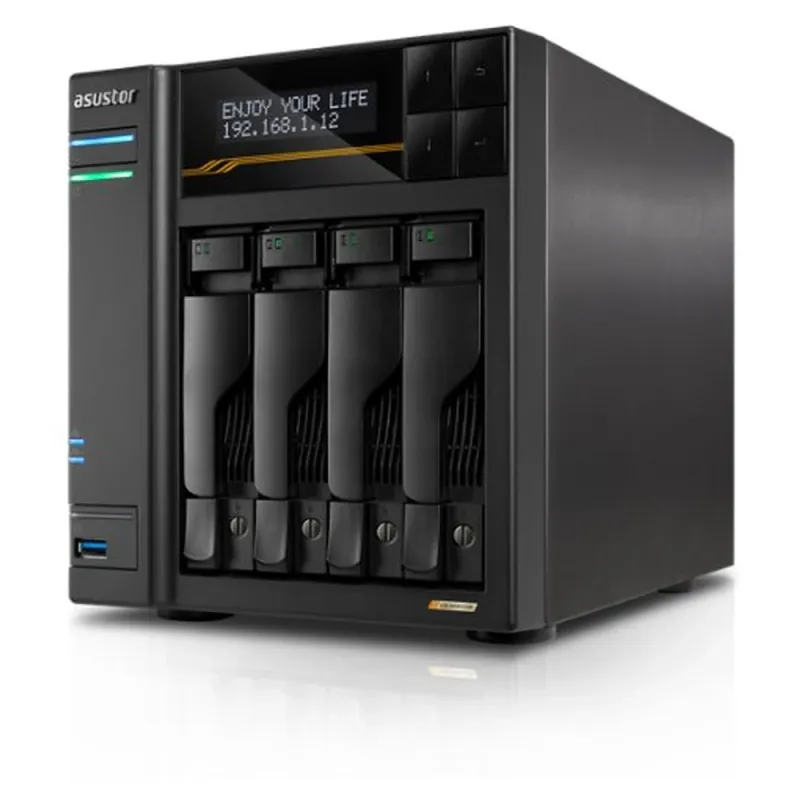 Sistema de Discos NAS Asustor LOCKERSTOR 4 Gen3 - 4 Bahías - AS6804T