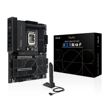 Tarjeta Madre ASUS ProArt Z890-CREATOR WIFI - Socket 1851 - 4x DDR5 - 9066+MHz(OC) - HDMI - DisplayPort - USB - ATX - PROART Z890-CREATOR WIFI