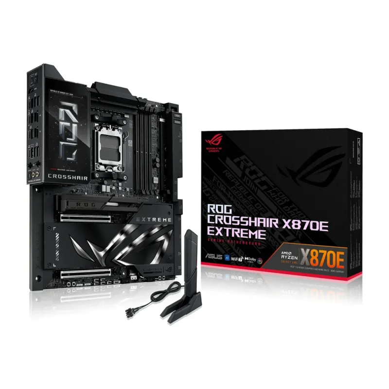 Tarjeta Madre ASUS ROG CROSSHAIR X870E EXTREME - Socket AM5 - 4xDDR5 - HDMI - USB - E-ATX - ROG CROSSHAIR X870E EXTREME