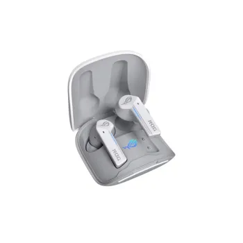 Auriculares ROG ASUS Gamer Cetra True Wireless con Estuche de Carga - Blanco - 90YH03X1-B5UA00