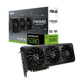 Tarjeta de Video ASUS PRIME GeForce RTX 5080 OC Edition - 16GB - 256-bit - PCI-E 5.0 - GDDR7 - HDMI - DisplayPort ¡Cómpralo y llévate Borderlands 4 Standard Edition! Un código por cliente - PRIME-RTX5080-O16G