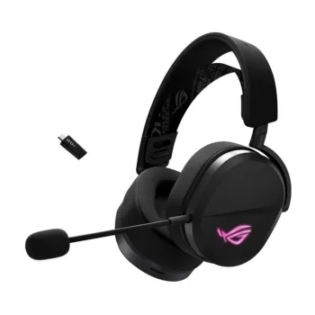 Diadema Gamer ASUS ROG Pelta - Inalámbrico - Micrófono - RGB - A501 ROG PELTA/BLK