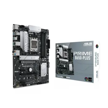 Tarjeta Madre ASUS PRIME B650-PLUS - Socket AM5 - 4x DDR5 - 4800/5200/6400+(OC)MHz - HDMI - DisplayPort - USB 2.0/3.2 - ATX - PRIME B650-PLUS