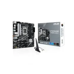 Tarjeta Madre ASUS PRIME B760M-A AX6 II - Socket 1700 - 4xDDR5 - 4800/6000(OC)/7200+(OC)MHz - HDMI - DisplayPort - Micro ATX - PRIME B760M-A AX6 II Tarjeta Madre ASUS PRIME B760M-A AX6 II - Socket 1700 - 4xDDR5 - 4800/6000(OC)/7200+(OC)MHz - HDMI - DisplayPort - Micro ATX - PRIME B760M-A AX6 II