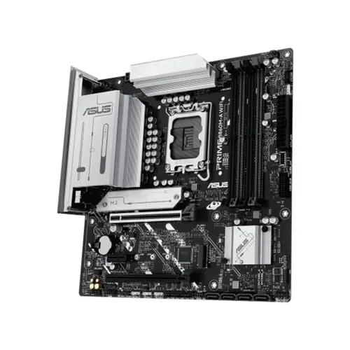 Tarjeta Madre ASUS PRIME B860M-A WIFI - Socket 1851 - 4xDDR5 - 8666+(OC)MHz - HDMI - DisplayPort - Micro ATX - PRIME B860M-A WIFI