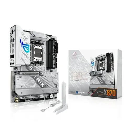 Tarjeta Madre ASUS ROG STRIX X870-A GAMING WIFI - Socket AM5 - 4xDDR5 - 8000MHz+(OC) - HDMI - DisplayPort - USB - ATX - ROG STRIX X870-A GAMING WIFI Tarjeta Madre ASUS ROG STRIX X870-A GAMING WIFI - Socket AM5 - 4xDDR5 - 8000MHz+(OC) - HDMI - DisplayPort - USB - ATX - ROG STRIX X870-A GAMING WIFI