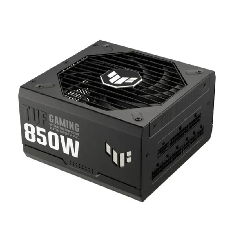 Fuente de Poder ASUS TUF Gaming 850W Gold - 850W - ATX - 5 SATA - 80 Plus Gold - TUF-GAMING-850G