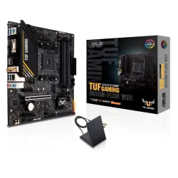 Tarjeta Madre ASUS TUF GAMING A520M-PLUS WIFI - Socket AM4 - 4xDDR4 - 2133/3200/4866(O.C.)MHz - HDMI - VGA - DisplayPort - USB 2.0/3.2 - Micro ATX - TUF GAMING A520M-PLUS WIFI Tarjeta Madre ASUS TUF GAMING A520M-PLUS WIFI - Socket AM4 - 4xDDR4 - 2133/3200/4866(O.C.)MHz - HDMI - VGA - DisplayPort - USB 2.0/3.2 - Micro ATX - TUF GAMING A520M-PLUS WIFI