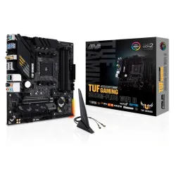 Tarjeta Madre ASUS TUF GAMING B550M-PLUS WIFI II - Socket AM4 - 4xDDR4 - 2133/3200/4866(OC) MHz - HDMI - DisplayPort - USB 2.0/3.2 - Micro ATX - TUF GAMING B550M-PLUS WIFI II Tarjeta Madre ASUS TUF GAMING B550M-PLUS WIFI II - Socket AM4 - 4xDDR4 - 2133/3200/4866(OC) MHz - HDMI - DisplayPort - USB 2.0/3.2 - Micro ATX - TUF GAMING B550M-PLUS WIFI II