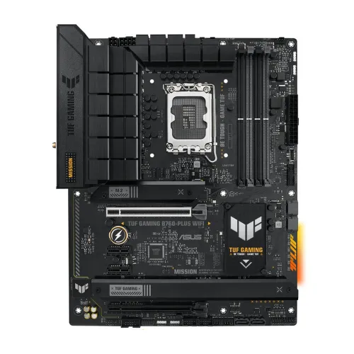 Tarjeta Madre ASUS TUF GAMING B760-PLUS WIFI - Socket 1700 - 4x DDR5 - 4800/6600(OC)/7200(OC) MHz - HDMI - DisplayPort - USB 2.0/3.2 - ATX - TUF GAMING B760-PLUS WIFI Tarjeta Madre ASUS TUF GAMING B760-PLUS WIFI - Socket 1700 - 4x DDR5 - 4800/6600(OC)/7200(OC) MHz - HDMI - DisplayPort - USB 2.0/3.2 - ATX - TUF GAMING B760-PLUS WIFI