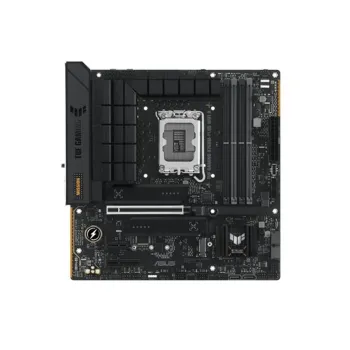 Tarjeta Madre ASUS TUF GAMING B760M-PLUS WIFI II - Socket 1700 - 4xDDR5 - 4800/6400(OC)/7800+(OC) MHz - HDMI - DisplayPort - Micro ATX - TUF GAMING B760M-PLUS WIFI II