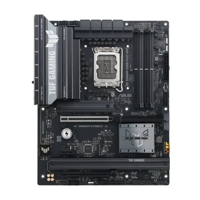 Tarjeta Madre ASUS TUF GAMING B860-PLUS WIFI - Socket 1851 - 4x DDR5 - 8666+ MHz (OC) - HDMI - DisplayPort - USB - ATX - TUF GAMING B860-PLUS WIFI