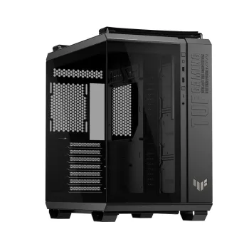 Gabinete Gamer ASUS TUF Gaming GT502 Horizon - Media Torre - ATX/Micro ATX/Mini-ITX - Panel Lateral - Negro - TUF GAMING GT502 HORIZON BLACK