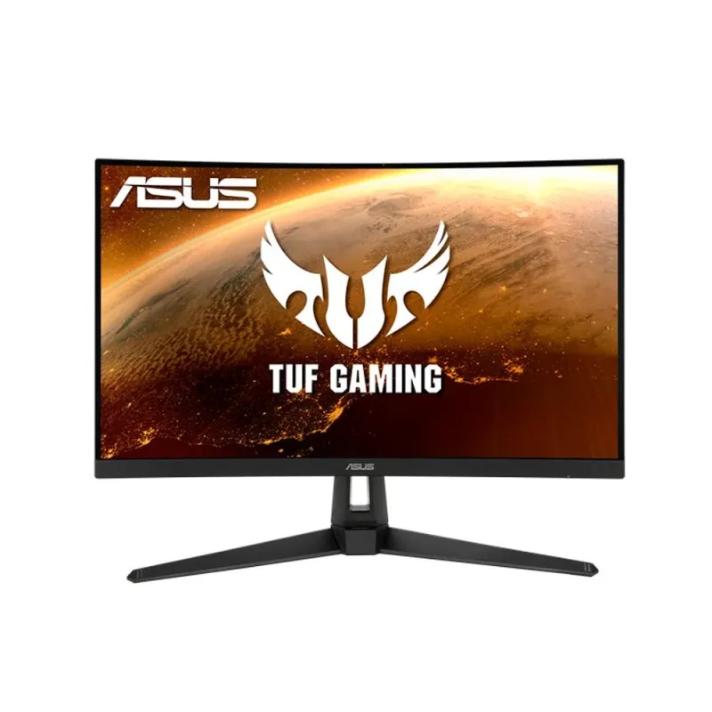 Monitor Gamer ASUS TUF Gaming VG27VH1B - 27" - Full HD - 165Hz - HDMI - VGA - Curvo - VG27VH1B