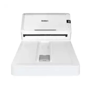 Escáner Avision AV332F - 32ppm - USB 2.0 - Dúplex - Blanco - 000-0962-08G