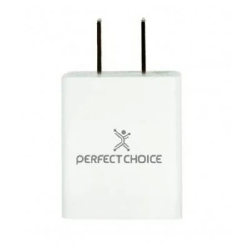 Adaptador De Corriente Perfect Choice Pc 240372 Carga Rápida 2.4 A Blanco - PC-240372