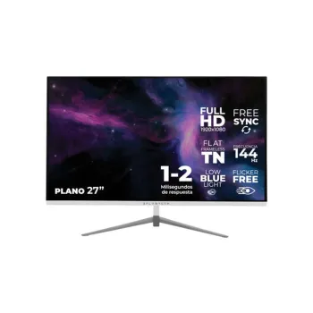 Monitor Gamer Balam Rush ULTRA ODYSSEY MTX27G - 27" - Full HD - 144Hz - HDMI - DisplayPort - Blanco - BR-933094