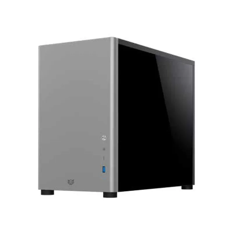 Gabinete Gamer Balam Rush ERIS SPECIAL GI985 - Micro Torre - Micro ATX/Mini ITX - Panel Lateral - Gris - BR-935371