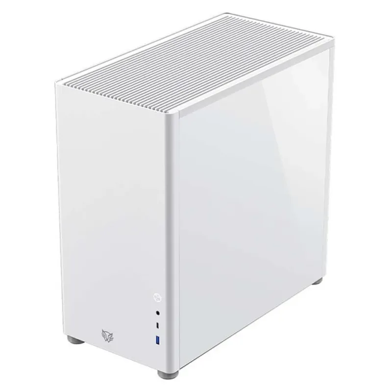 Gabinete Gamer Balam Rush ERIS FROST GM985 - Media Torre - ATX/Micro ATX/Mini ITX - Panel Lateral - Blanco - BR-935678