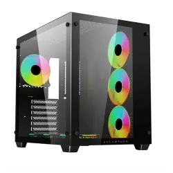 Gabinete Gamer Balam Rush Tank Pro GM930 - Micro Torre - Micro ATX/Mini-ITX - 4x Ventiladores - Panel Lateral - BR-935944 Gabinete Gamer Balam Rush Tank Pro GM930 - Micro Torre - Micro ATX/Mini-ITX - 4x Ventiladores - Panel Lateral - BR-935944